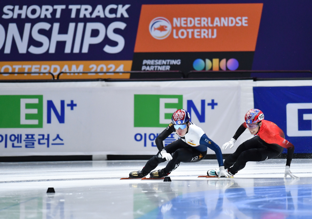 关于短道速滑：韩国选手夺得金牌的信息