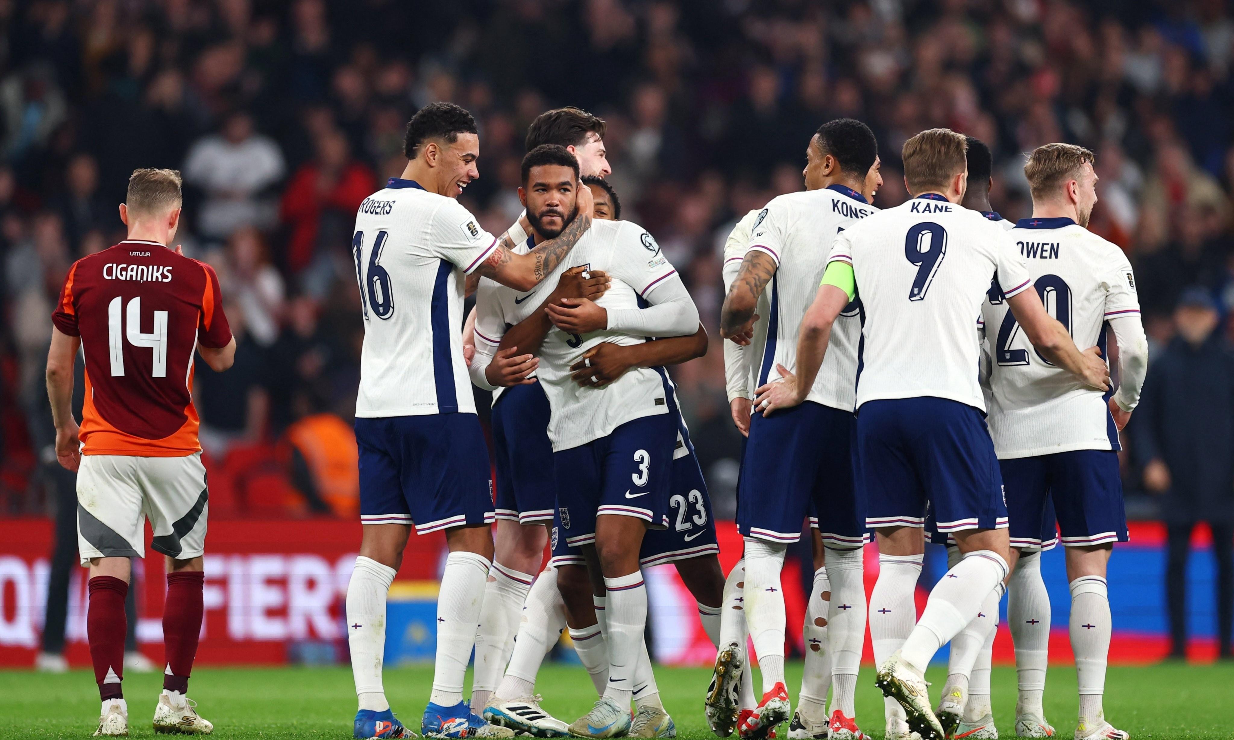 英格兰大胜保加利亚，晋级欧洲杯半决赛