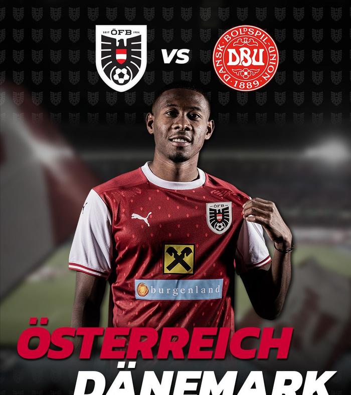 丹麦平局奥地利，实现三轮不败